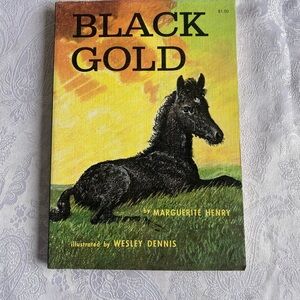 Vintage book: Black Gold by - Wesley Dennis